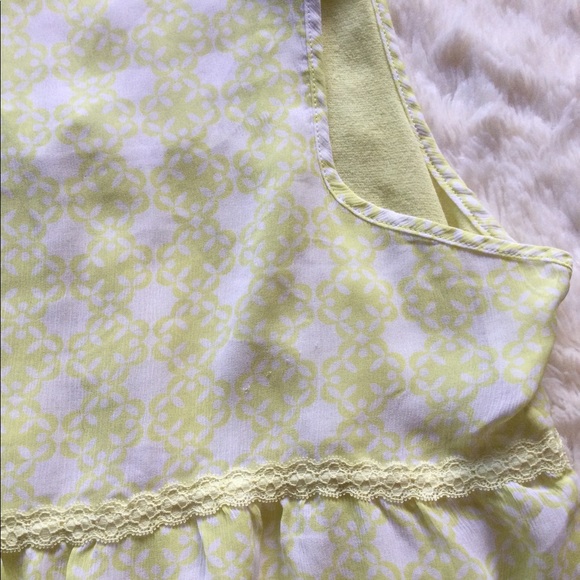 💛HP!💛 VINTAGE | 💞VS Angels | Sheer Ruffle Lace Top - Picture 8 of 10